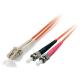 Equip Optikai Kábel - 254237 (OS2, LC/ST, 9/125µ, LSOH, sárga, 15m)