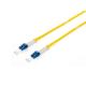 Equip Optikai Kábel - 254436 (OS2, LC/SC, 9/125µ, LSOH, sárga, 10m)