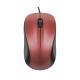 Everest Egér - SM-215 Red (1200 DPI, 3gomb, 1,5m kábel, optikai, piros)