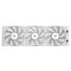 ID-Cooling CPU Water Cooler - FX360 WHITE (35,2dB; max. 129,39 m3/h; 3x12cm, fehér)