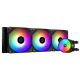 ID-Cooling CPU Water Cooler - ZOOMFLOW 360 XT V2 (25dB; max. 115,87 m3/h; 3x12cm, A-RGB LED)