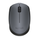 Logitech Egér - M170 (Vezeték nélküli, 3 gomb, 2,4 GHz, fekete)