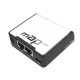 Mikrotik Access Point WiFi N - mAP / RBMAP2ND (300Mbps@2,4GHz; 2port 100Mbps; USB; af/at PoE; Passzív PoE out)