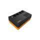 NJOY Szünetmentes  600VA - Soter 600 (4 Schuko kimenet, USB, AVR, line-interaktív, fekete)