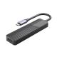 Orico Notebook Dokkoló - MDK-6P-BK /66/(Bemenet: USB-C, Kimenet: 2xUSB-A/HDMI/SD&TF/USB-C, fekete)