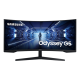 SAMSUNG Monitor 34" - C34G55TWWP (VA, 3440x1440, 21:9, WQHD, 165HZ, 250cd/m2, 1ms, Ívelt)