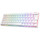 Spirit of Gamer Billentyűzet Mechanikus - XPERT K200 White  (TKL, SOG red, RGB LED,USB, anti-ghosting, fehér, magyar)