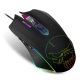 Spirit of Gamer Egér - ELITE-M40 (Optikai, 4000DPI, 7 gomb, programozható RGB, harisnyázott kábel, fekete)