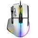 Spirit of Gamer Egér - PRO-M5 Arctic (Optikai, 12800DPI, 1000Hz, 8 gomb, harisnyázott kábel, fehér)