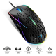 Spirit of Gamer Egér - XPERT-M100 (Optikai, 12400DPI, RGB, Omron kapcsolók, 8 gomb, harisnyázott kábel, fekete)