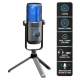 Spirit of Gamer Mikrofon - EKO 900 (USB, Cardioid, Omnidirekcionális, Beépített Jack csatlakozó, zajszűrés, fekete)