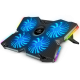 Spirit of Gamer Notebook Hűtőpad 17"-ig - AIRBLADE 500 RGB (25dB; 4x12cm, RGB, 2xUSB2.0)