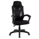 Spirit of Gamer szék - HELLCAT Black (állítható dőlés/magasság; szövet; max.120kg-ig, fekete)